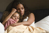 Alexis Llewellyn and Halle Berry in "Things We Lost in the Fire."