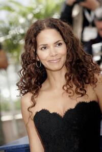 Halle Berry at the photocall of "X-Men 3: The Last Stand" during the 59th International Cannes Film Festival.