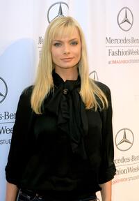 Jaime Pressly at the Mercedes Benz Fashion Week.