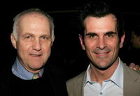 Lawrence Pressman and Ty Burrell at the opening night of "Show People".