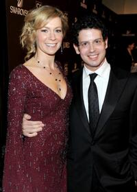 Carrie Preston and Danny Glicker at the 12th Annual Costume Designers Guild Awards.