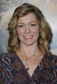 Carrie Preston at the premiere of "The Pacific."