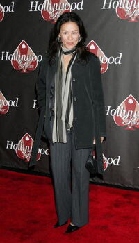 Patricia Rae at the HollywoodPoker.com's first year anniversary party.