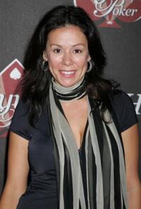 Patricia Rae at the HollywoodPoker.com's first year anniversary party.