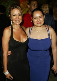 Patricia Rae and Yenny Paola Vega at the after party of "Maria Full of Grace."
