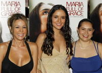Patricia Rae, Catalina Sandino Moreno and Yenny Paola Vega at the premiere of "Maria Full of Grace."
