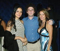 Catalina Sandino Moreno, director Joshua Marston and Patricia Rae at the after party of "Maria Full of Grace" during the Los Angeles Film Festival.