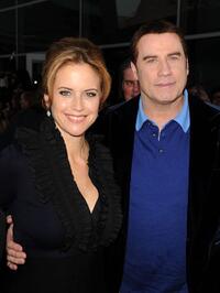 Kelly Preston and John Travolta at the California premiere of "The Last Song."