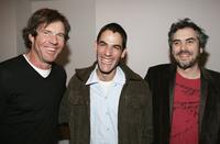 Dennis Quaid, Fernando Eimbcke and Alfonso Cuaron at the after party for the premiere of "Duck Season."