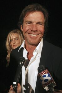 Dennis Quaid and Kimberly Buffington at the 2005 Texas Hall of Fame Awards.