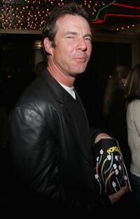 Dennis Quaid at the premiere of "The Matador."