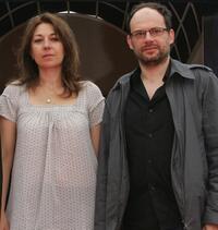 Valerie Benguigui and Denis Podalydes at the premiere of "La Vie d'Artiste" during the 33rd Deauville American Film Festival.