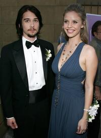 Lou Taylor Pucci and Kelli Garner at the premire of "Thumbsucker."