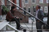 Lou Taylor Pucci and Jeff Daniels in "The Answer Man."
