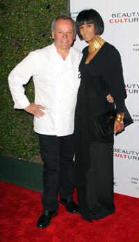 Wolfgang Puck and Gelila Puck at the Opening Night of "Beauty Culture" in California.
