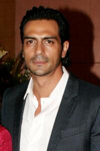 Arjun Rampal at the Bollywood party in Mumbai.