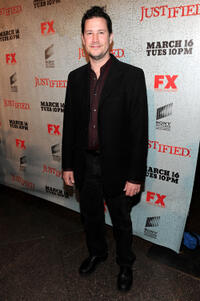 William Ragsdale at the California premiere of "Justified."