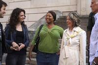 Katie Holmes, Queen Latifah and Diane Keaton in "Mad Money."