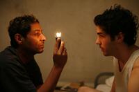 Hichem Yacoubi as Reyeb and Tahar Rahim as Malik in "A Prophet."