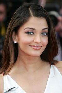 Aishwarya Rai at the premiere of "Match Point" at the Palais during the 58th International Cannes Film Festival.