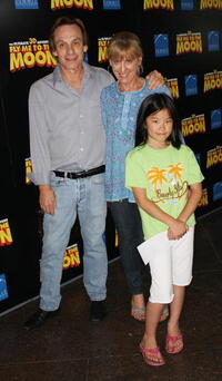 Steve Railsback and his Family at the premiere of "Fly Me To The Moon."