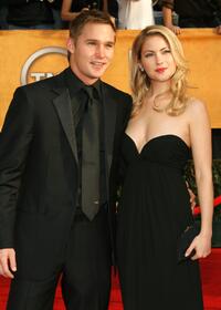 Brian Geraghty and Laura Ramsey at the 13th Annual Screen Actors Guild Awards.