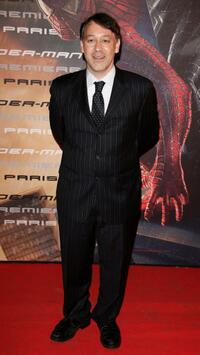 Sam Raimi at the Paris premiere of "Spider-Man 3".