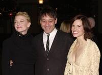 Sam Raimi, Cate Blanchett and Hilary Swank at the Hollywood premiere of "The Gift".