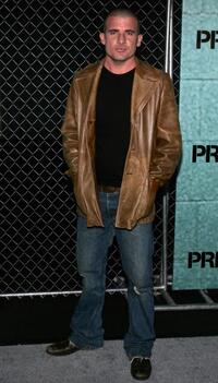 Dominic Purcell at the premiere party of "Prison Break."