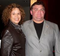 Leah Purcell and Friend at the Launch Charity Auction of D Spencer Australian Children's Music Foundation.