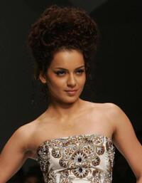 Kangana Ranaut at the Lakme Indian Fashion Week (LIFW) in Mumbai.