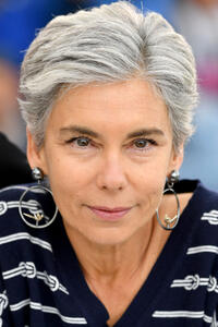 Elisabeth Quin at the photocall for "Haut Les Filles" during the 72nd annual Cannes Film Festival.