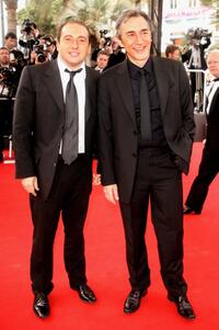 Patrick Timsit and Richard Berry at the Paris premiere of "Selon Charlie" during the 59th International Cannes Film Festival.