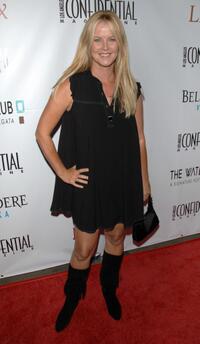 Maeve Quinlan at the Los Angeles Confidential Magazine's Pre-emmy party.
