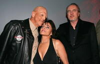 Michael Berryman, Janus Blythe and Wes Craven at the after party of the premiere of "The Hills Have Eyes."