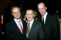 David Hyde Pierce, Tony Randall and Director Peyton Reed at the opening night party of 2003 Tribeca Film Festival.