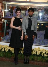 Lauren Maher and Theresa Randle at the opening of the Luxury Jewels of Beverly Hills.