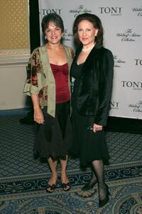 Priscilla Lopez and Kelly Bishop at the Tony Awards Honor Presenters And Nominees.