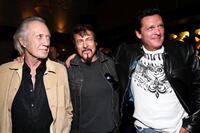 David Carradine, Larry Bishop and Michael Madsen at the after party of the premiere of "Hell Ride."