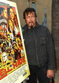 Larry Bishop at the premiere of "Hell Ride."
