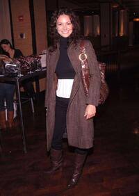 Denise Quinones at the People En Espanol Celebration of 50 Most Beautiful Gifting Suite.