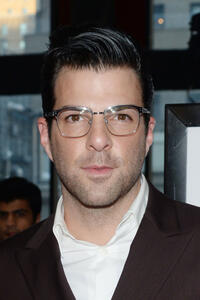 Zachary Quinto at the New York premiere of "Hitman: Agent 47."