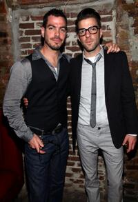 Joe Quinto and Zachary Quinto at the after party of "Love The Beast" during the 2009 Tribeca Film Festival.