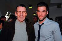 Leonard Nimoy and Zachary Quinto at the 19th Annual Hollywood Charity Horse Show.