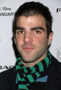 Zachary Quinto at the premiere of "Dirt."
