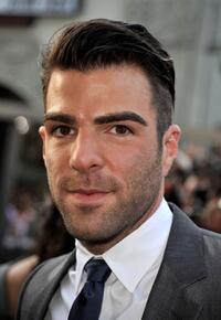 Zachary Quinto at the Los Angeles premiere of "Star Trek."
