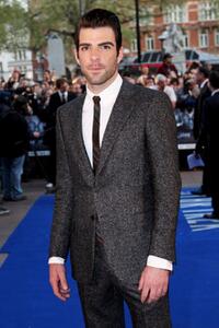 Zachary Quinto at the UK premiere of "Star Trek."
