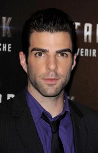 Zachary Quinto at the photocall of "Star Trek."