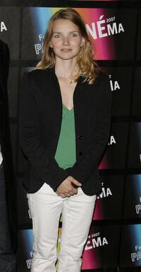 Sophie Quinton at the opening night of Paris Cinema Festival 2007.