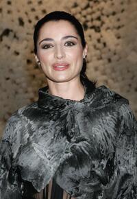 Luisa Ranieri at the Fendi Party celebrating the Loris Cecchini "Empty Walls :Just Doors" exhibition.